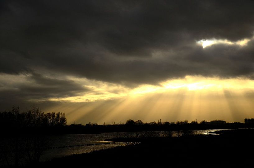 Zonnestralen par Luuk de Vries