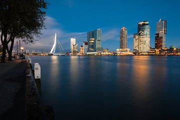 Rotterdam - Skyline sur la Meuse sur Martijn Smeets