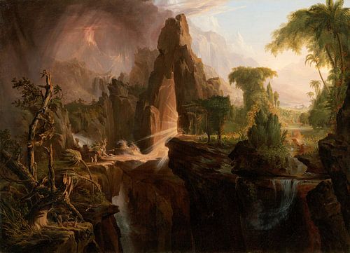 Verdrijving uit de Hof van Eden, Thomas Cole