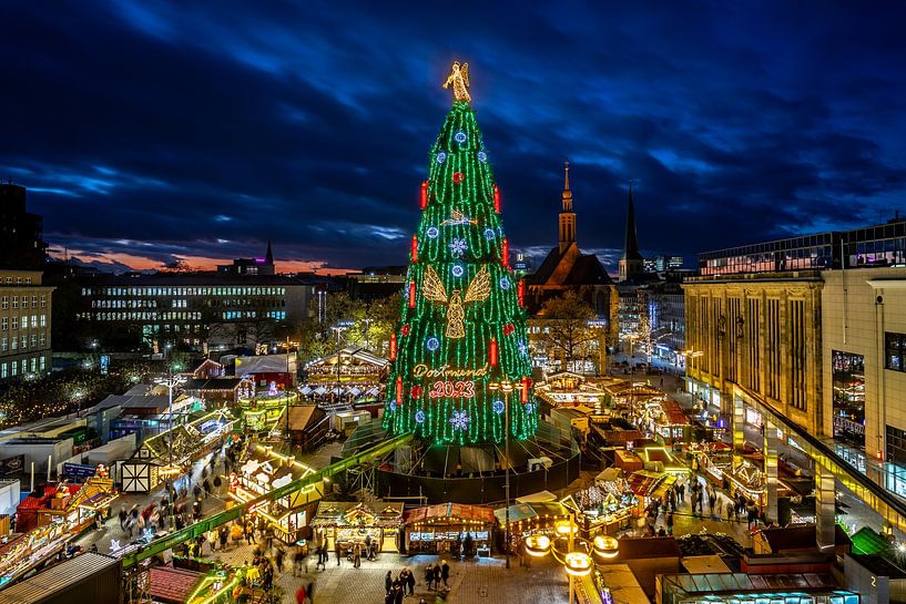 Le sapin de Noël de Dortmund..... par Frank Heldt