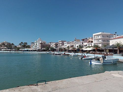 Blick auf Sitia vom Anleger