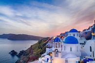 Oia Sunset I, Santorini par Erwin Blekkenhorst Aperçu