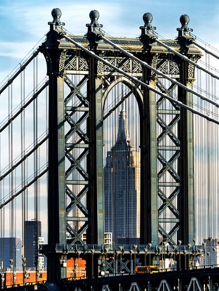 Manhattan Bridge New York von Kurt Krause