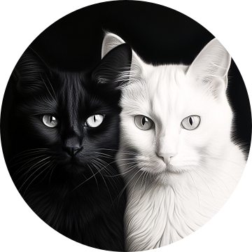 Katten yin en yang van Thilo Wagner