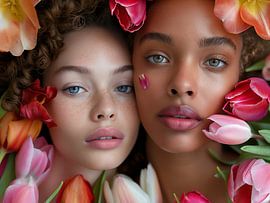 Les femmes au pouvoir des fleurs sur Egon Zitter