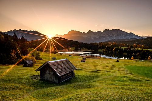 Geroldsee in the morning