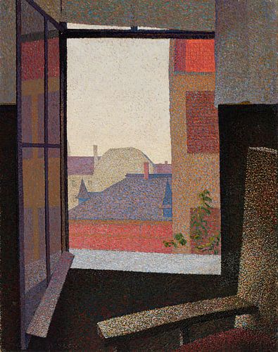 Arthur Segal - Blick aus dem Fenster (1930)
