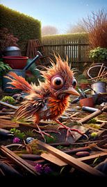 Federn im Wirbelwind von artefacti