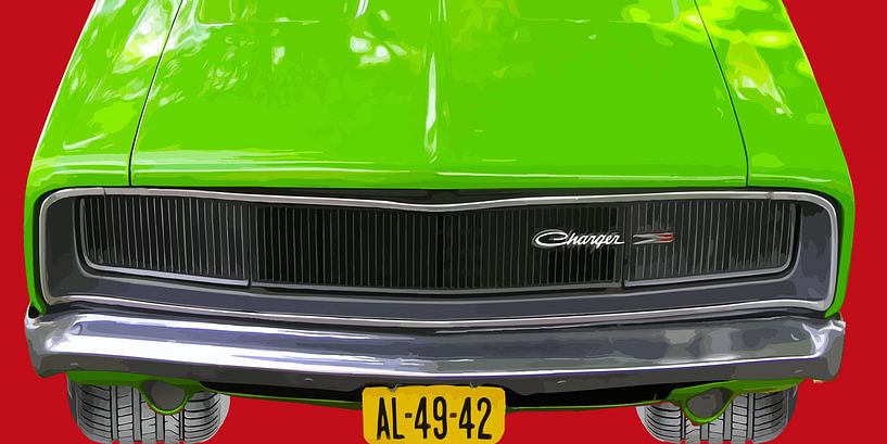 1968 Dodge Charger by Domstad Rudie
