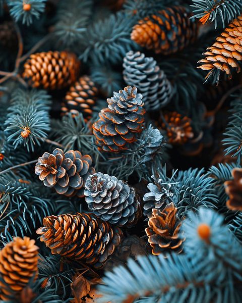 Tannenzapfen von fernlichtsicht