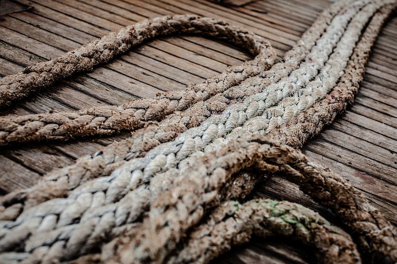 Bootstaue an Deck von Eric van Nieuwland