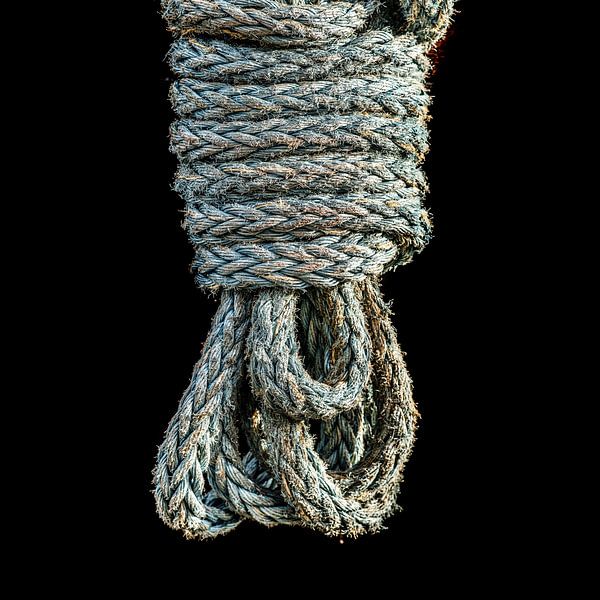 La corde du navire nouée dans un nœud spécial par Harrie Muis