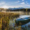 Sonnenaufgang am Geroldsee von Walter G. Allgöwer