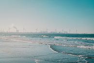 Windmills at sea at Hoek van Holland by Robin van Steen thumbnail