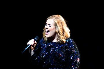 Adele in concert van Arjan van Limbeek