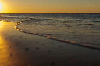 Schiermonnikoog - Sunset at the beach