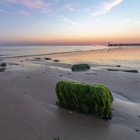 Tranquility on the coast of Zeeland by Tom Hengst