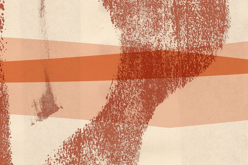 Minimalistische skandinavische Wandkunst von Dina Dankers