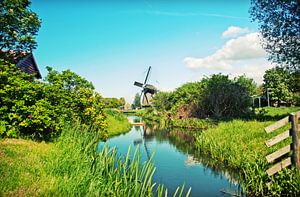 Nederlandse landschap van Ariadna de Raadt-Goldberg