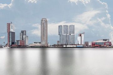 Rotterdam Kop van Zuid vanaf Katendrecht van Anouschka Hendriks