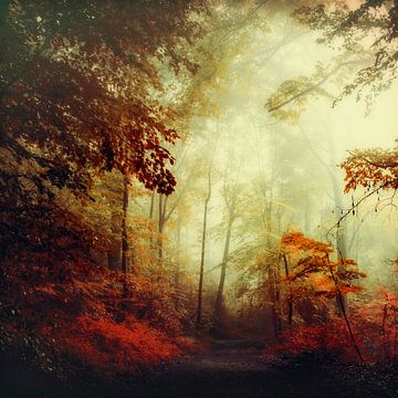 Enchanted forest  van Dirk Wüstenhagen