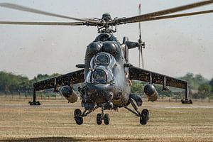 Mil Mi-24P Hind der ungarischen Luftstreitkräfte.