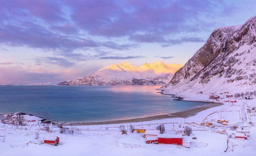 Winterlandschaft in Nordnorwegen von Adelheid Smitt