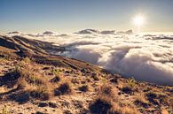 Vue sur les nuages au pied du mont Rinjani par Shanti Hesse Aperçu