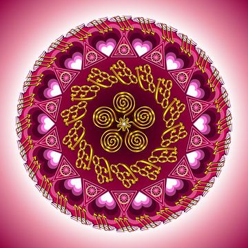 Mandala de cristal - vision et intention profonde sur SHANA-Lichtpionier