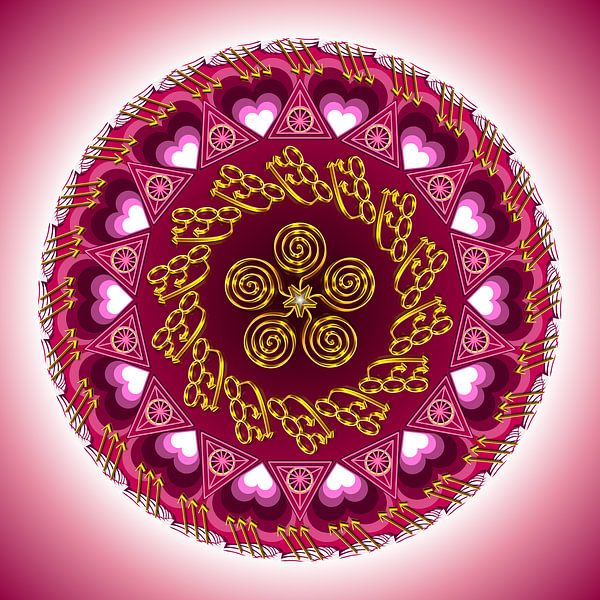 Kristallen mandala inzicht en diepe intentie van SHANA-Lichtpionier