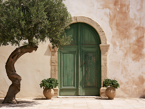 Porte verte méditerranéenne