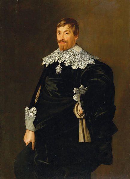 Porträt eines Mannes, Nicolaes Pickenoy von Meisterhafte Meister