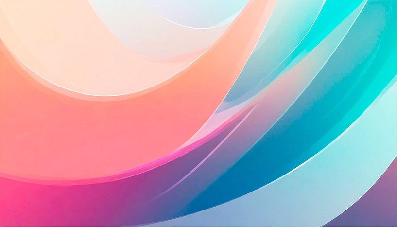 Wellen mit Farben von Mustafa Kurnaz