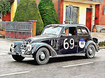 Klassieke auto 69 van Dorothy Berry-Lound