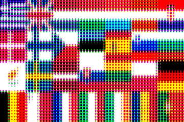 Flags of the Union 4: halftone pattern