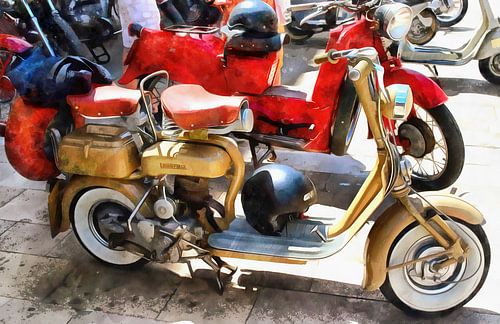 Maak van de mijne een Lambretta