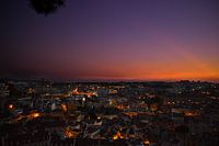 Vue du soir à Lisbonne