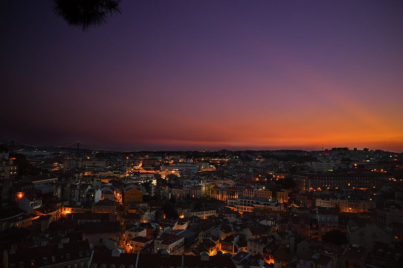 Abendstimmung in Lissabon von Charley Aimée