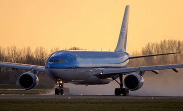 Rainy take-off