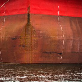 Der Bug liegt vor Anker von scheepskijkerhavenfotografie