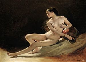 Studie für die Figur der Seine, für die opera garnier, paris, Isidore Pils