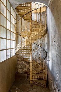 Lost Place - Escalier en colimaçon
