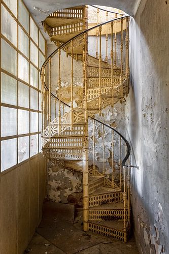 Lost Place - Spiral Staircase