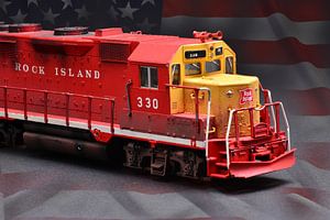 Amerikanische Modelleisenbahn