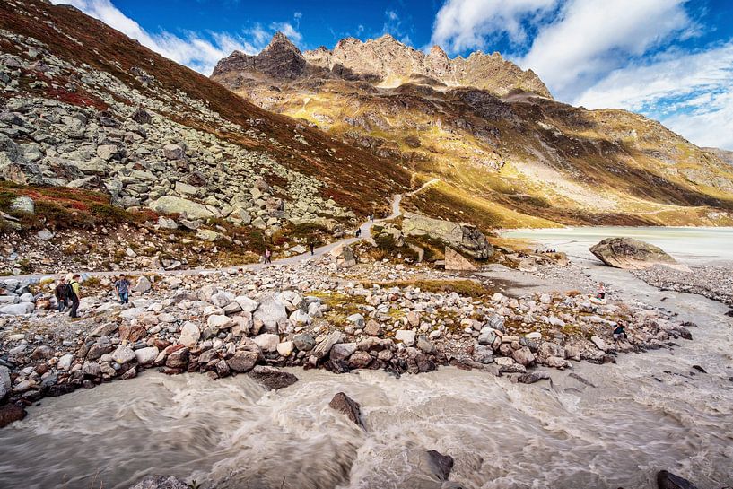 Silvretta reservoir by Rob Boon