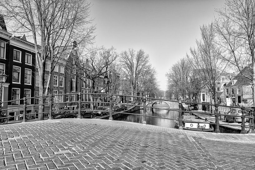 Reguliersgracht près d'Amstelveld à Amsterdam par Don Fonzarelli