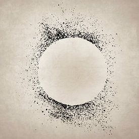 ZEN Art Illustration Gemälde: Innerer Frieden von Studio Pieternel