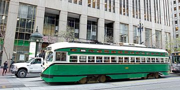 Historische Straßenbahn in San Francisco