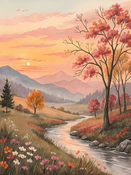 Herfst sereniteit van Artistic