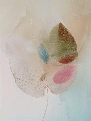 Japandi botanisch in pastelkleuren